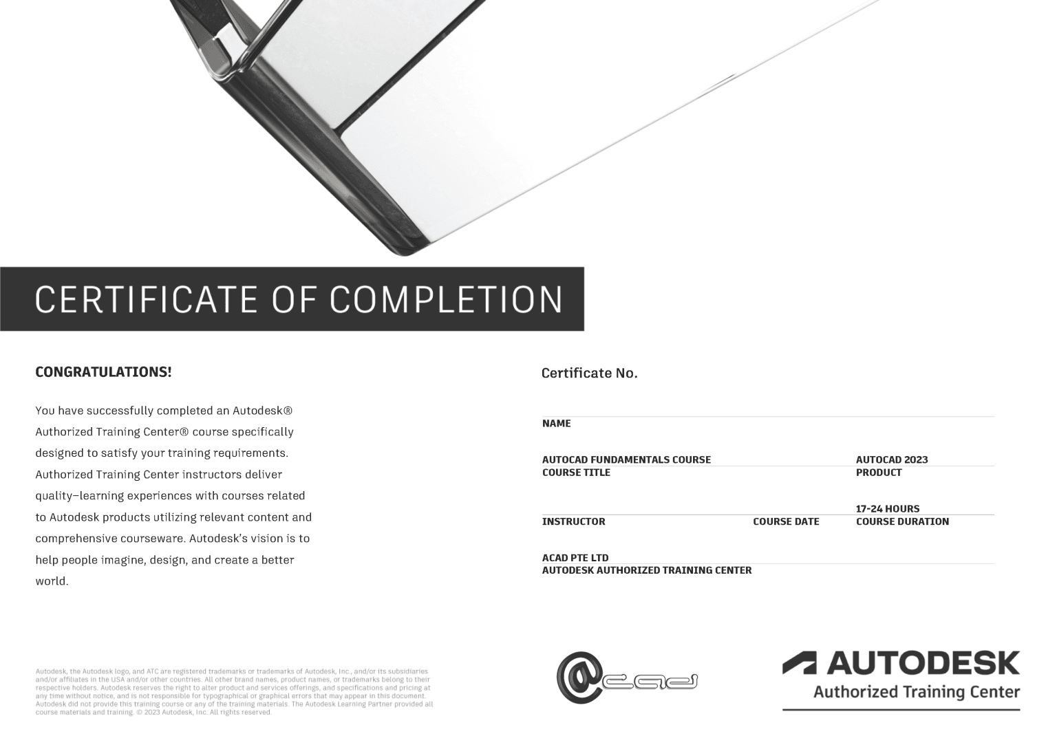 Technical Drawing with AutoCAD - ACAD Pte Ltd