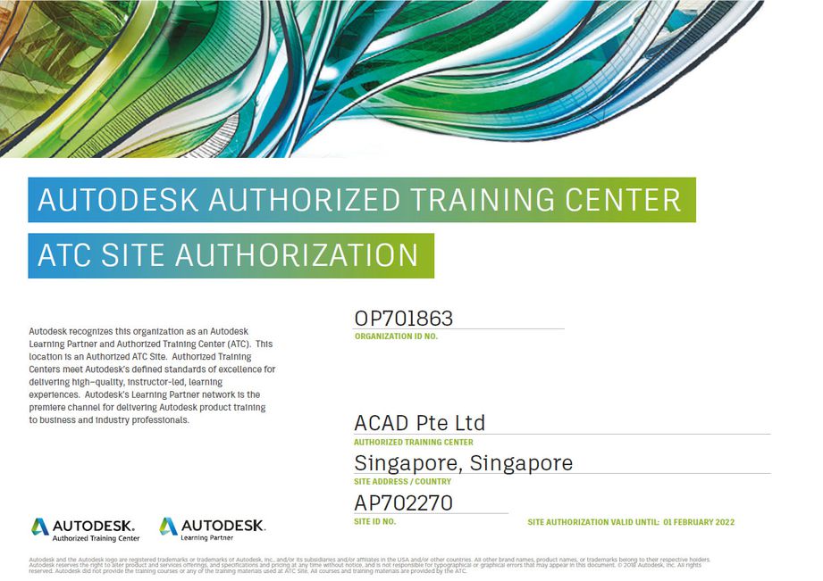 Autodesk ATC authorization 